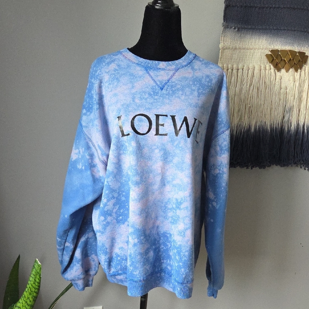 LOEWE Graphic Tie Dye Sweatshirt